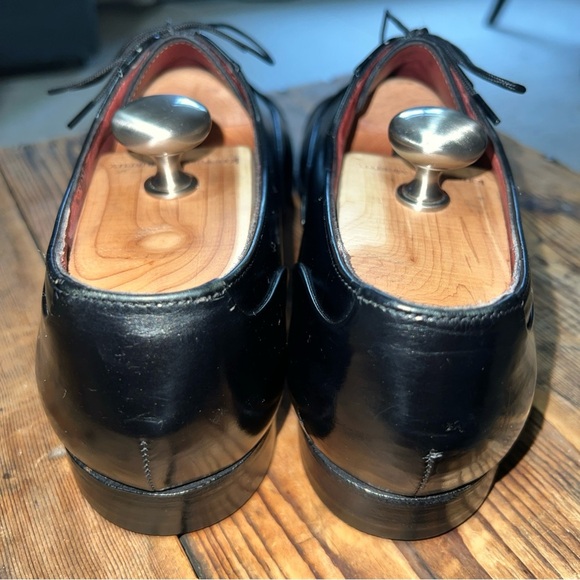 VNTG Florsheim Royal Imperial Cap-Toe Oxfords 94325  Black Sz. 10D